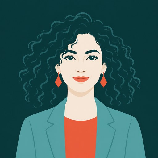 Prism, an illustrated portrait of the Talgentic social media agent